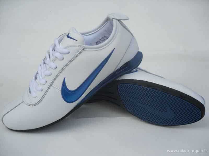 Nike Shox R2 mens blanc marine (2)